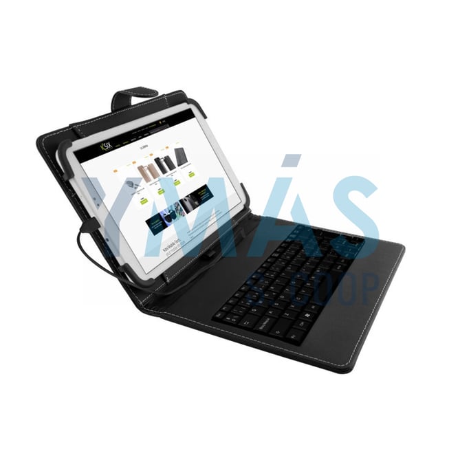 FUNDA TABLET UNIVERSAL 9/10.1 NEGRO 17.8X25.6CM