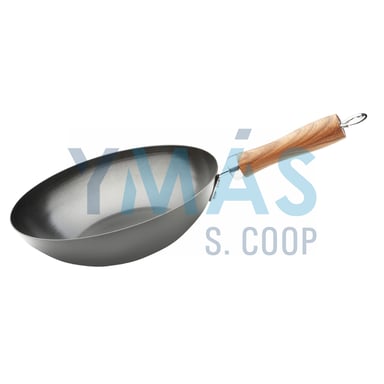 WOK HIERRO CARBON STEEL 24CM