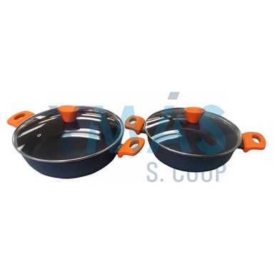 SET 2 CACEROLAS ALUMINIO WIND 26+28CM