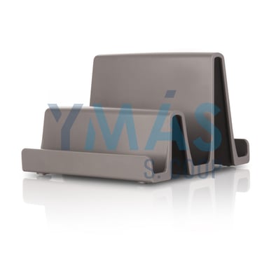 REPOSA UTENSILIOS C/TRES MUESCAS 13.3X13.3X9.6CM