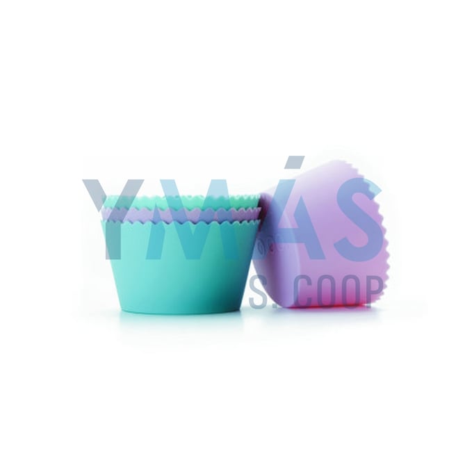 SET 4 MOLDES PARA CUPCAKE