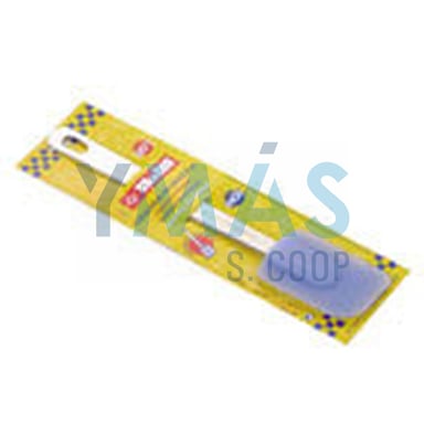 ESPATULA SILICONA VARILLA INOX 30CM