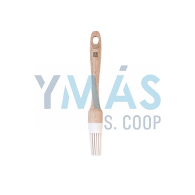 PINCEL SILICONA MANGO MADERA BRISA 23CM