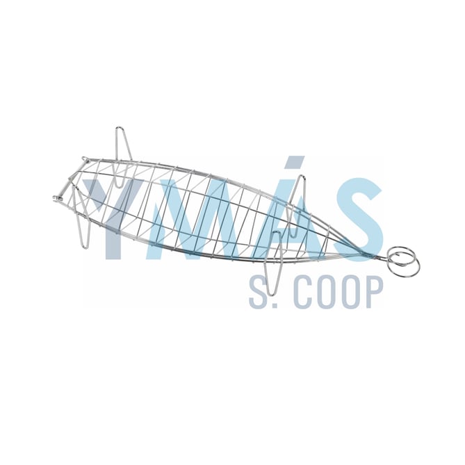 PARRILLA BESUGUERA GRANDE INOX 60X19X14CM