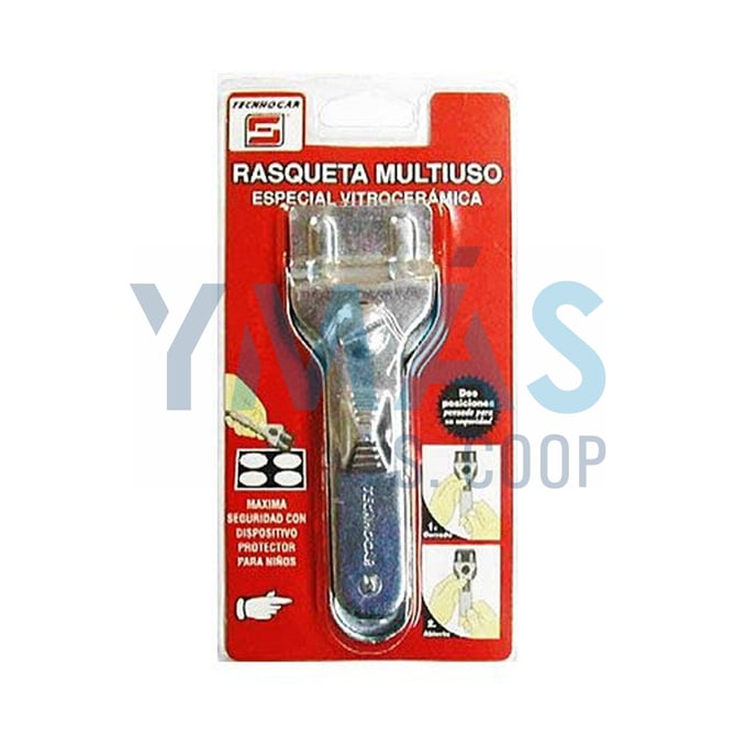 RASCADOR METALICO VITROCERAMICA + CUCHILLAS