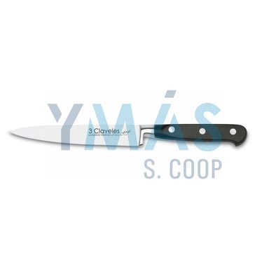 CUCHILLO FORJADO FILETEAR 15CM 3 CLAVELES