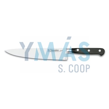 CUCHILLO FORJADO COCINERO 20CM 3 CLAVELES