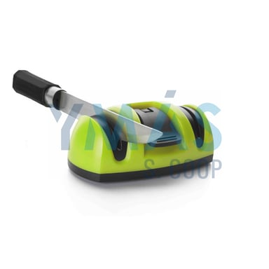 AFILADOR MINI CON VENTOSA PLASTICO 10X6CMS