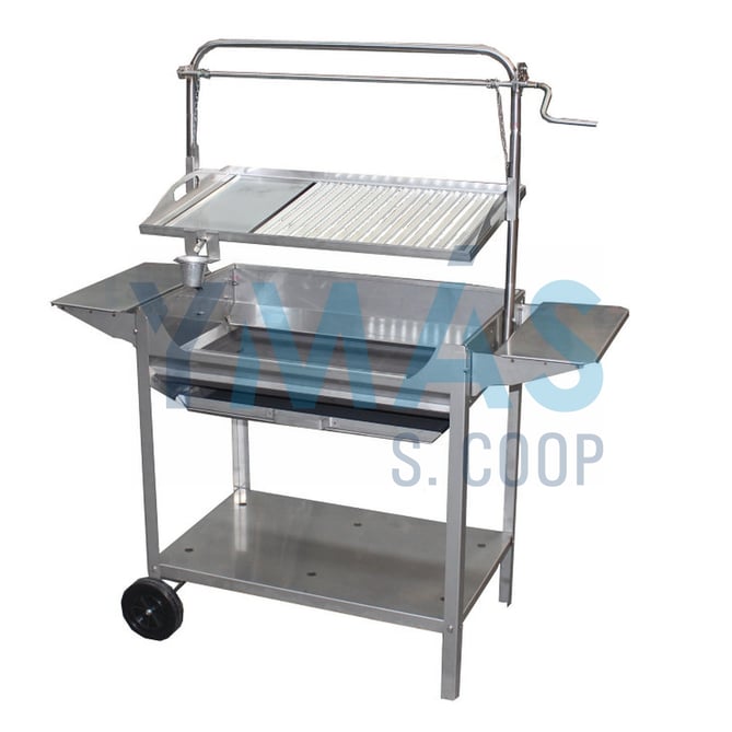 BARBACOA TOCHA PARRILLA PLANCHA REGULABLE INOX
