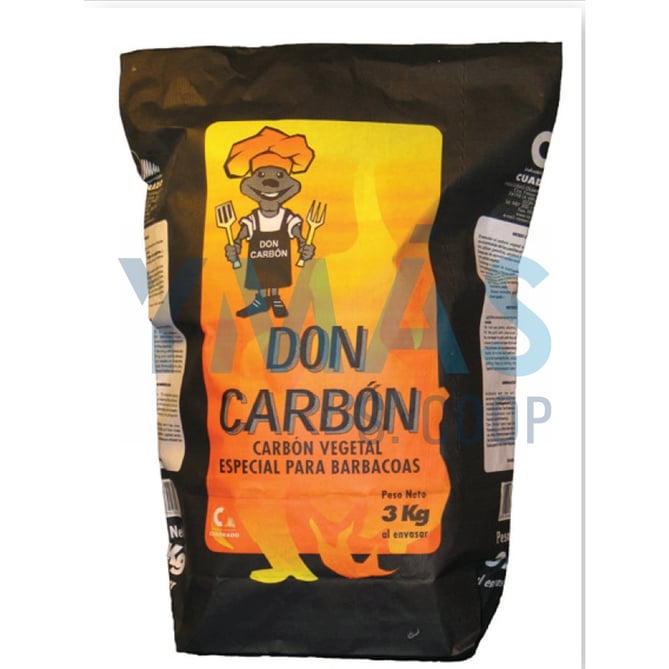CARBON VEGETAL BOLSA 3KG