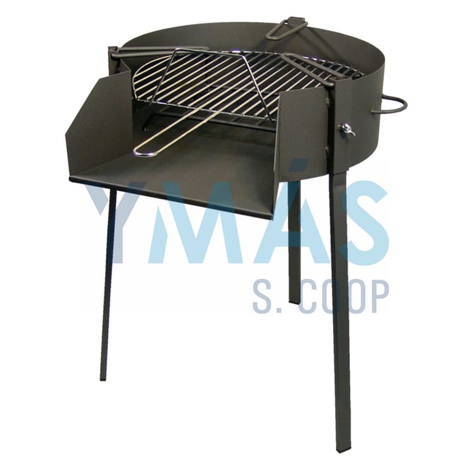 BARBACOA PAELLERA DIAMETRO 60CM 60X60X75