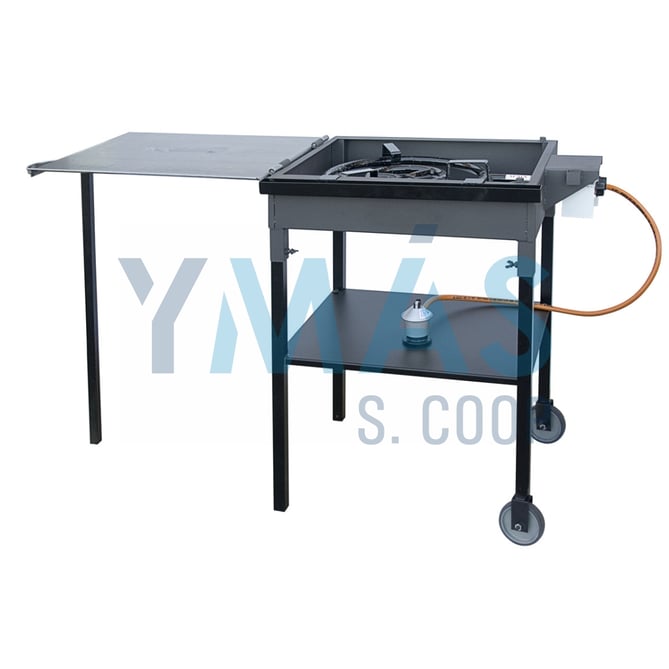 PAELLERO PLANCHA DIAMETRO 40CM 77X53X90