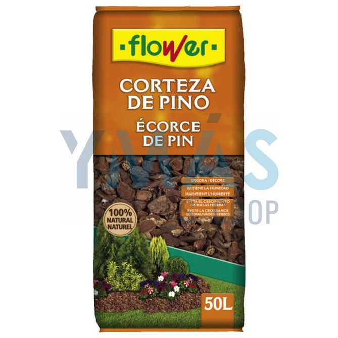 CORTEZA DE PINO 50L.