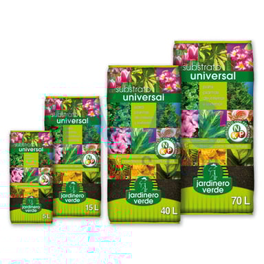SUBSTRATO UNIVERSAL JARDINERO VERDE 70L