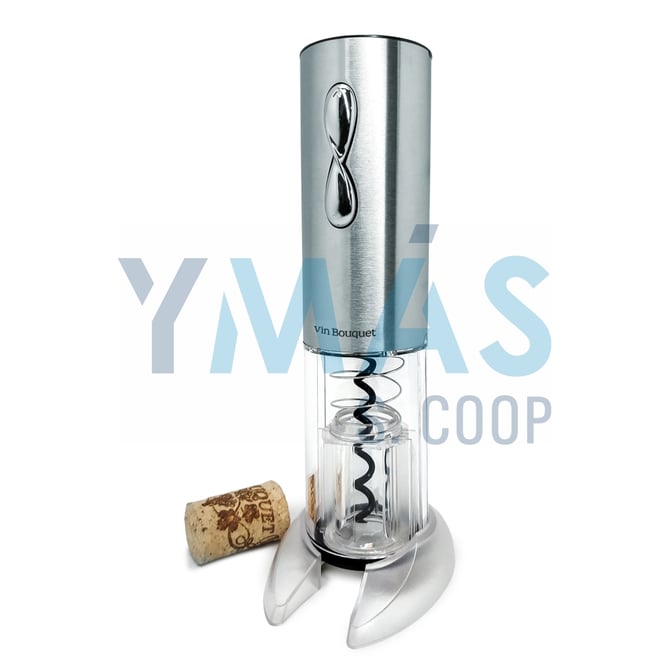 SACACORCHOS ELECTRICO A BATERIA SILVER
