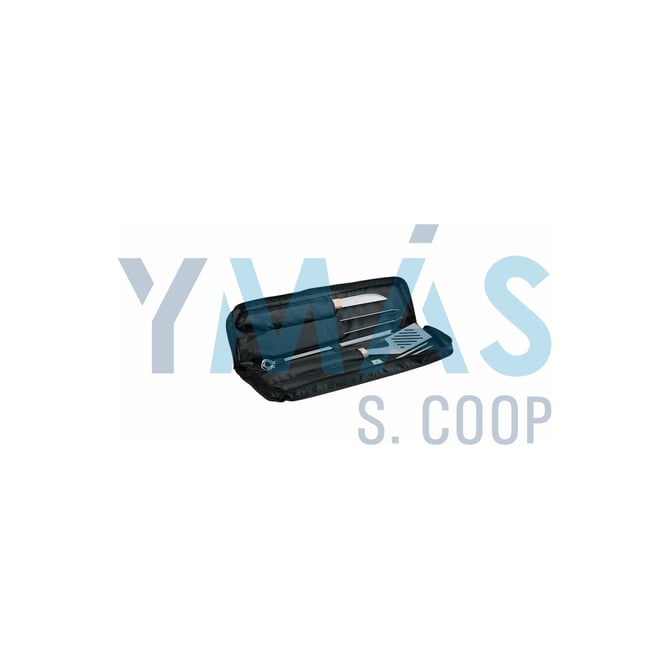 KIT ACCESORIOS BARBACOA ESTUCHE TELA