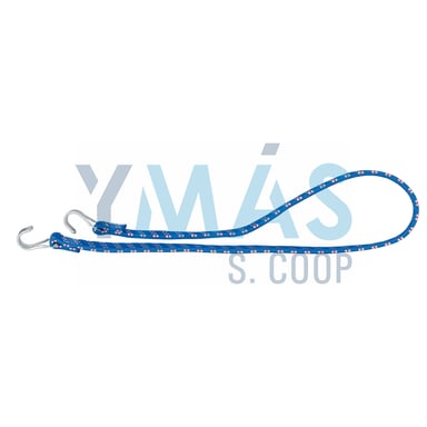 GOMA PLANA GANCHO PLANO Y AMARRE 75CM