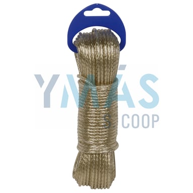 CABLE ACERO PLASTIFICADO 10M 3.5MM ORO