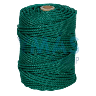 CUERDA CABLEADA POLIETILENO 4C 5MM 100M VERDE