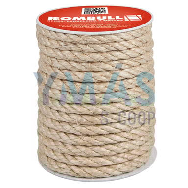 CUERDA CABLEADA SISAL 4C 8MM 25M