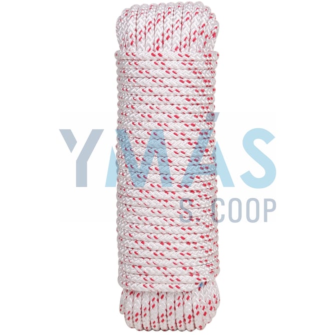 CUERDA POLIESTER 8MM BLANCO 5M C/ALMA