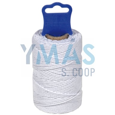 CUERDA ALGODON ALIMENTARIA 1MM 250M BLANCA