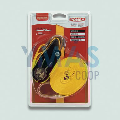RATCHET 5M X 25MM S/FIN (BL).