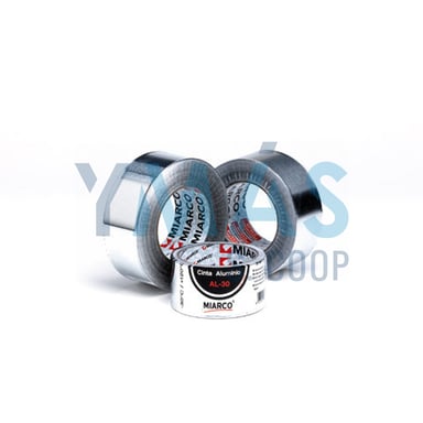 CINTA ADHESIVA ALUMINIO AL50 50MX50MM