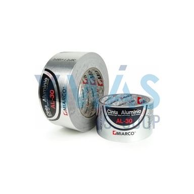 CINTA ADHESIVA ALUMINIO AL30 50MX50MM