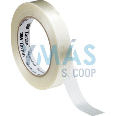 CINTA EMBALAJE CON FILAMENTOS DE VIDRIO 12MMX50M