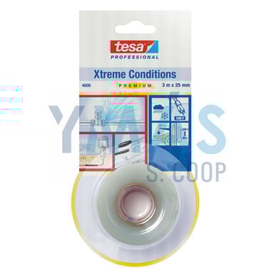 CINTA SILICONA AUTOSOLDABLE TRANSPARENTE 3M X 25MM