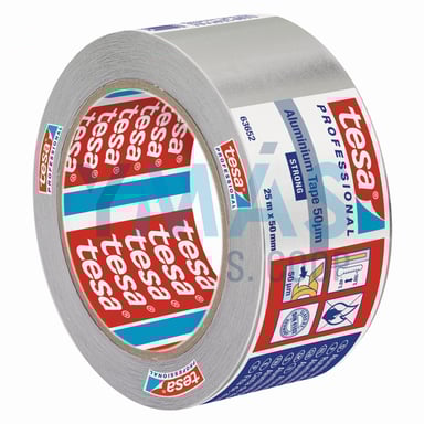 CINTA ADHESIVA ALUMINIO FUERTE 25MX50MM