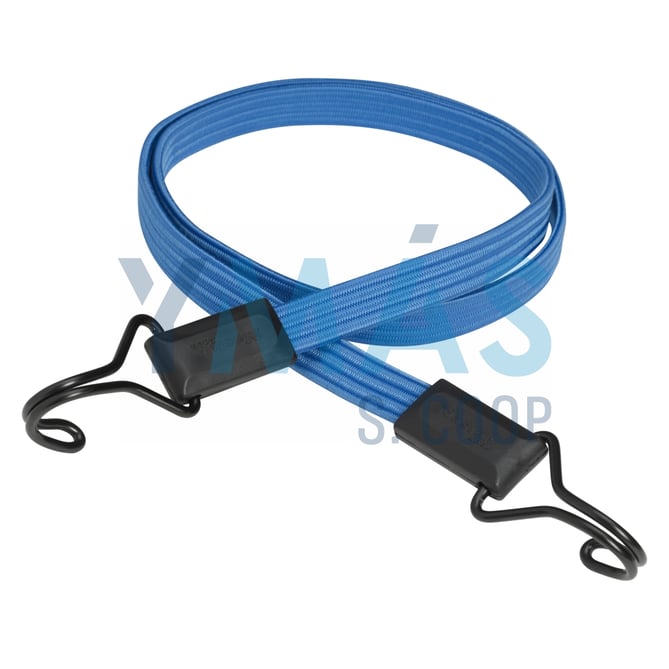 PULPO ELASTICO PLANO 18MM 120CM AZUL C/GANCHO