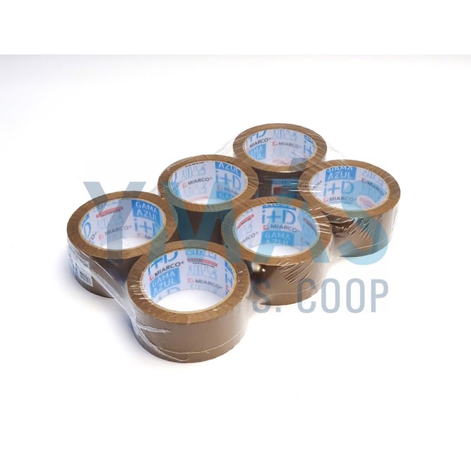 CINTA EMBALAJE GAMA AZUL MARRON 132M X 48MM
