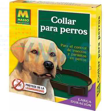 COLLAR ANTIPARASITARIO PERROS MASSCOTAS