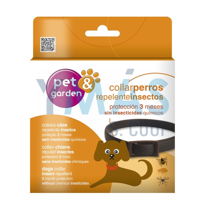 COLLAR REPELE INSECTOS PERROS S/INSECTICIDAS