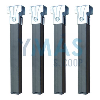 PATA SOMIER SIN RUEDAS 30X30X300 PACK 4 UNIDADES