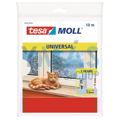 BURLETE ESPUMA BLANCA 10M X 9MM