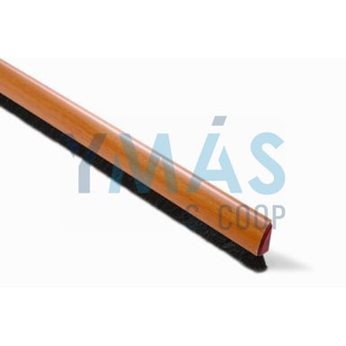 BURLETE PVC B/PUERTA MADERA CLARA 82CM ADHESIVO