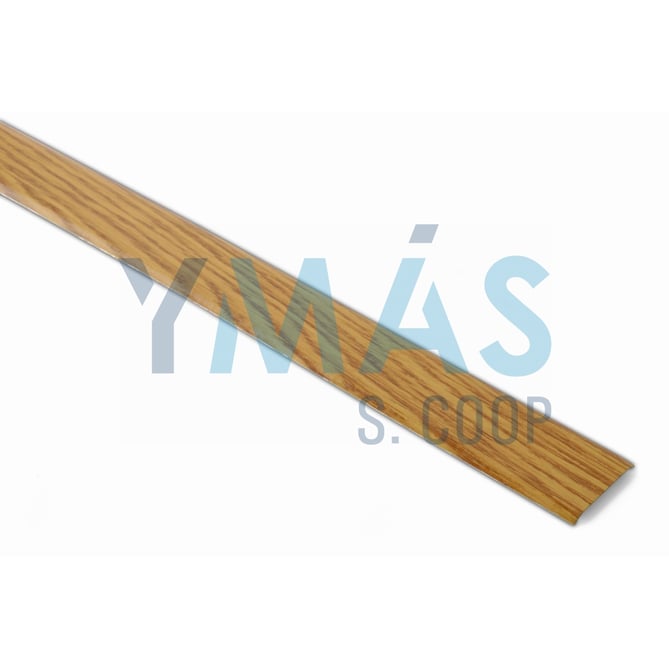 TAPAJUNTAS MOQUETA ADHESIVO 3.5X82CM MADERA CLARA