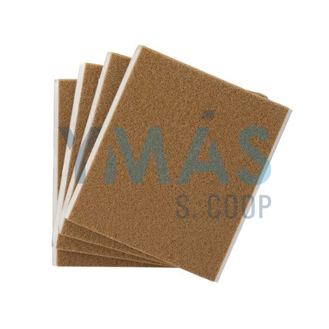 FIELTRO ADHESIVO 100X85 MARRON 4UDS
