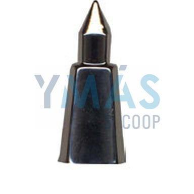 TACO BASTON METALICO CON PUNTA 20MM B 5 UNID