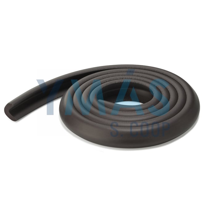 ROLLO PROTECTOR DE CANTOS ACOLCHADO MARRON 2M