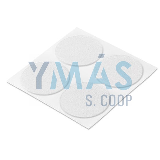 DISCOS ADHES ANTIRESBALONES TRANSPARENTES 16 UNID