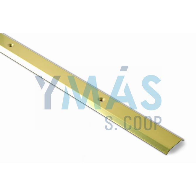 TAPAJUNTAS MOQUETA TORNILLOS 3.4X100CM LATON