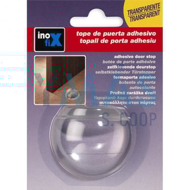 TOPE PUERTA ADHESIVO TRANSPARENTE