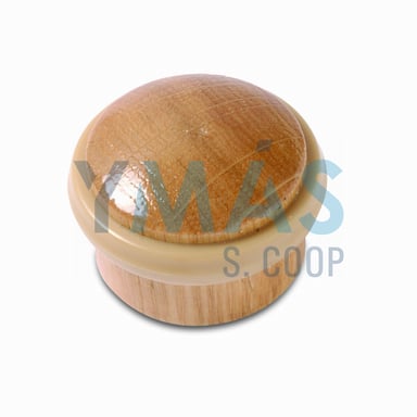 TOPE PUERTA CILINDRICO MADERA COLOR ROBLE