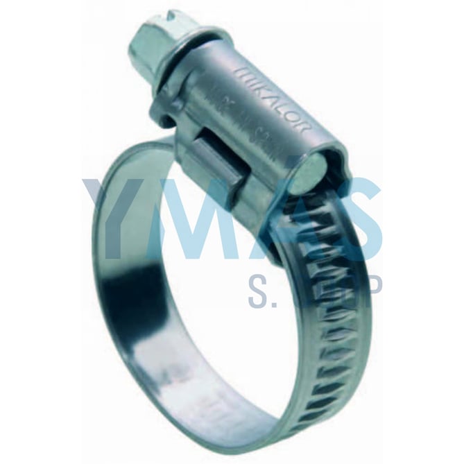 ABRAZADERA INOX SIN FIN ASFA-L W2 25-40MM