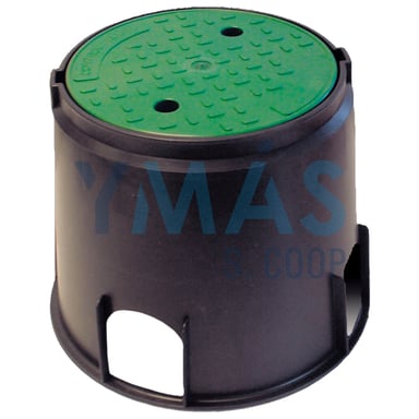 ARQUETA RIEGO REDONDA HASTA 2 ELECTROVALVULAS