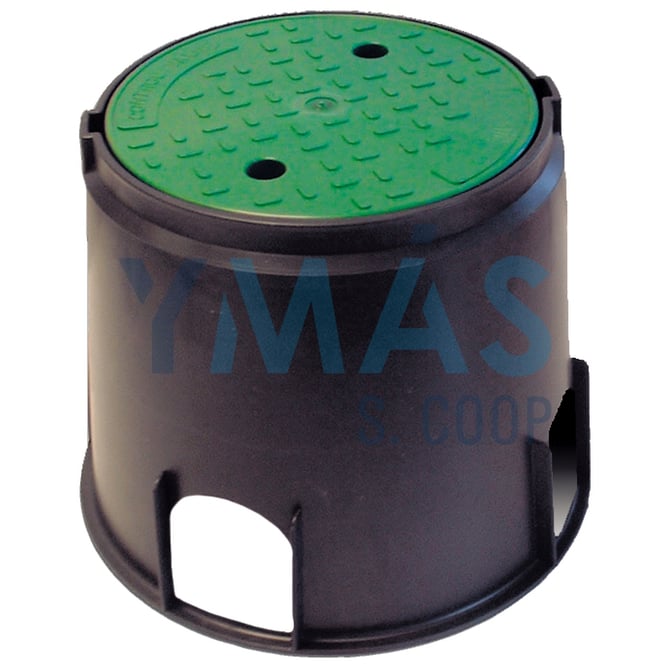 ARQUETA RIEGO REDONDA HASTA 2 ELECTROVALVULAS